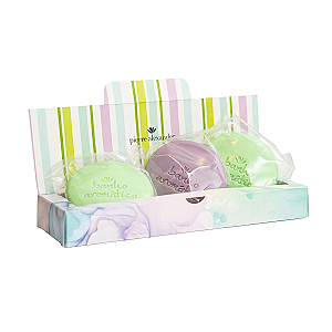 Caixa de Sabonetes em barra 03 unidades Pierre Alexander