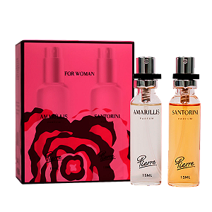 Deo Colônia Amarílis e Santorini (feminino)