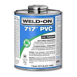 Adesivo Industrial Weld-on 717 Pvc-u - 946 Ml