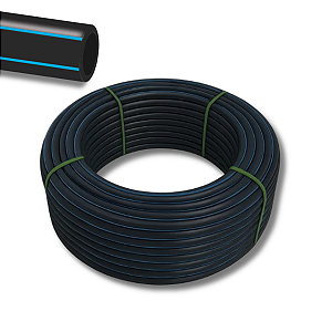 Tubo Mangueira Bobina Pead 50mm 100 Metros Pn10 Sdr17 +georg Fischer+