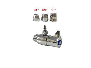 31g.01 - REGISTRO ADAPTADOR P/ FILTRO C/ 3 SAÍDAS