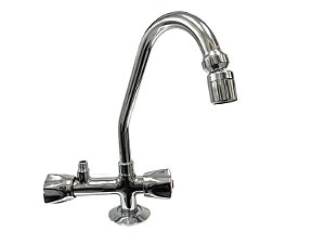 5c.01 - TORNEIRA P/ GABINETE VOLANTE ROTATIVO DE METAL - AREJADOR ARTICULADO