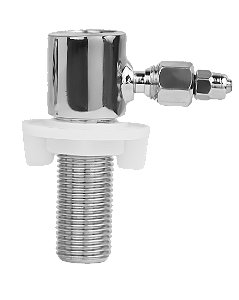 19ss.01 - BUCHA T PARA GABINETE CURTA COM BICO ADAPTADOR 1/2" 1/4"