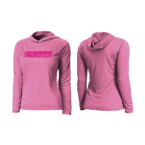 Camisa Baby Look Poliamida Nanotech Com Capuz PSVA Ref 31