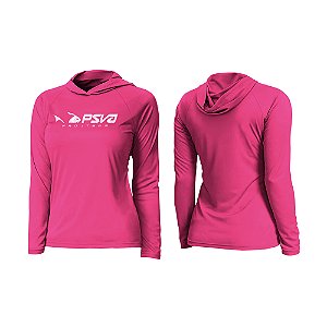 Camisa Baby Look Poliamida Nanotech Com Capuz PSVA Ref 33