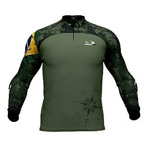 Camisa de Pesca DryFlex Presa Viva Camuflada 07