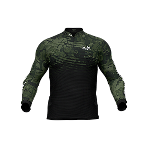 Camisa de Pesca DryFlex Presa Viva Camuflada 11