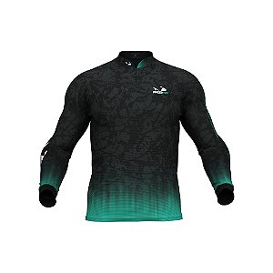 Camisa de Pesca Presa Viva DryFlex Tucunaré Azul 08