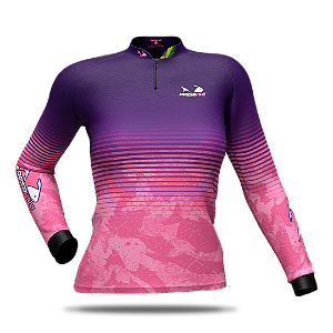 Camisa de Pesca DryFlex Presa Viva PV 13 Baby Look