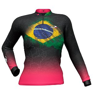 Camisa de Pesca DryFlex Presa Viva Agro 01 Baby Look