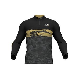 Camisa de Pesca DryFlex Presa Viva Dourado 09