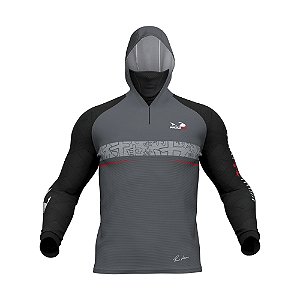 Camisa de Pesca DryFlex PSVA Com Capuz e Tube Neck Integrado Nakamura - NK 08