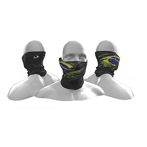 Camisa de Pesca DryFlex Presa Viva Camuflada Brasil Baby Look