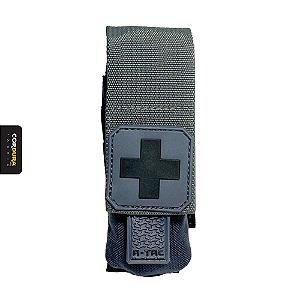 BOLSO PORTA TORNIQUETE - CINZA BANDEIRANTE