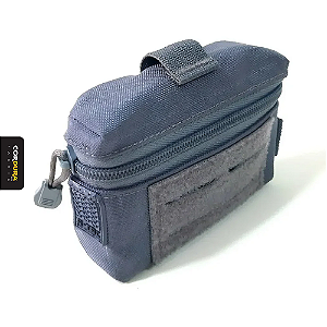 BOLSO PORTA TRECO PEQUENO - CINZA BANDEIRANTE