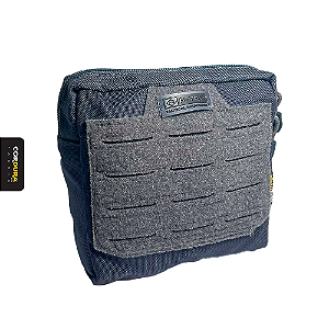BOLSO PORTA TRECO MÉDIO - CINZA BANDEIRANTE