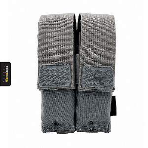 BOLSO PORTA MAG PT DUPLO - CINZA BANDEIRANTE