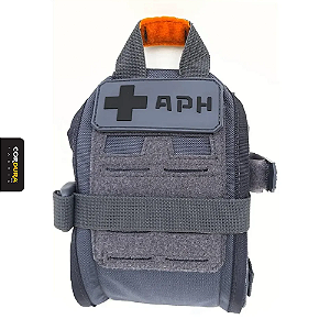 BOLSO PORTA APH CINZA BANDEIRANTE