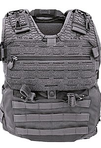 COLETE TAC VII PRÓ - CINZA BANDEIRANTE