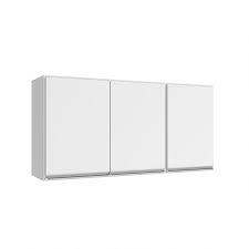 ARMARIO AEREO 120CM 3P EVIDENCE BRANCO POLIMAN