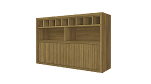 ARMARIO AEREO 1 PORTA BASCULANTE ADEGA 120CM 100% MDF 1200 BARONESA/IMPERATRIZ FREIJO NESHER