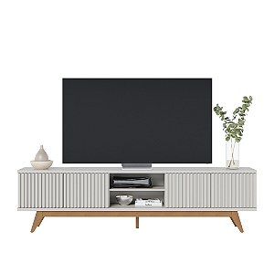 BANCADA 218CM FORTALEZA OFF WHITE MATTE COLIBRI