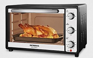 FORNO ELETRICO 52 LITROS FRN-52 PRETO 220V MONDIAL
