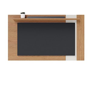 PAINEL EXTENSIVO 180CM LEME FREIJO/OFF WHITE MATTE COLIBRI