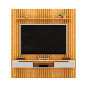 PAINEL RIPADO 223X240 PRATIC C/ BANCADA ISAC CEDRO/CEDRO/BALI DJ