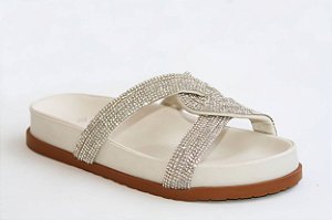 Sandália Olivia Chaves Ada Off White