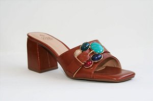 Sandália Olivia Chaves Rm Caramelo