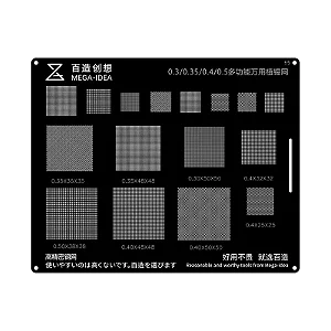 Stencil MEGA - IDEA Universal