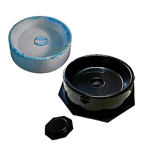 Molde cuba Redonda Com Ralo Oculto