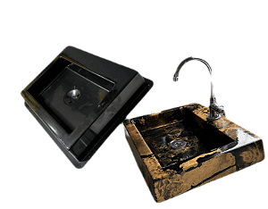 MOLDE PARA CUBA QUADRADA MEDIA