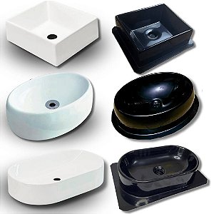 KIT 3 MOLDES CUBAS BLACK