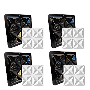 KIT COM 4 MOLDES 3D MINI CULINNANS