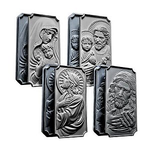 KIT 4 MOLDES QUADROS RELIGIOSOS