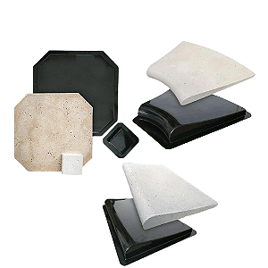 KIT 3 MOLDES PARA PISO DE PISCINA REF: 3004