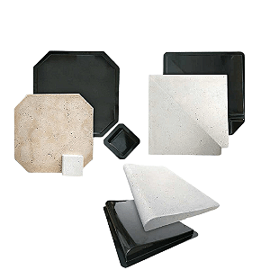 KIT 3 MOLDES PARA PISO DE PISCINA REF: 3005