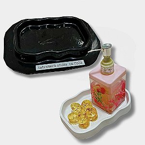 MOLDE PARA SABONETEIRA ONDAS CA 0003