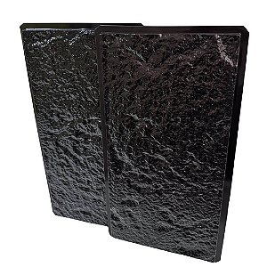 KIT 2 FORMAS PEDRA ABS 2MM TEXTURAS DIFERENTES