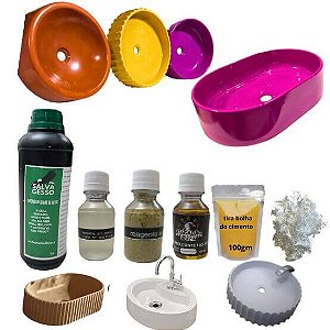 kit aditivos para cimento de alto padrão tudo que você precisa