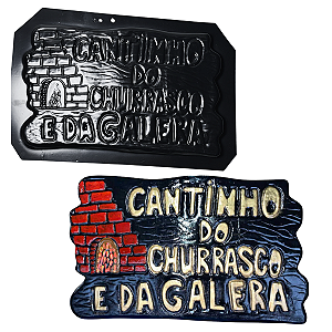 Forma Cantinho do Churrasco Ref. 1020