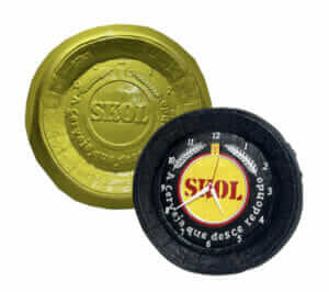 Forma de Quadro Relogio SKOL