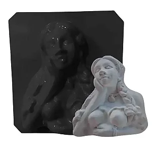 Forma da Namoradeira 26x23cm Ref. 1039