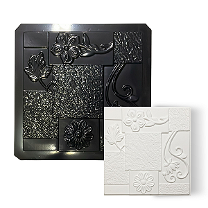 Forma 3d Mosaico Floral Ref.12000