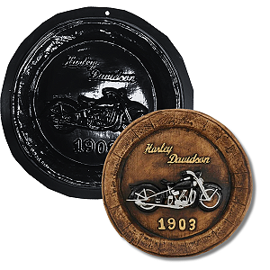 Forma quadro Harley Davidson Ref. 1017