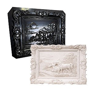 FORMA DO QUADRO DO CAVALO REF 1232