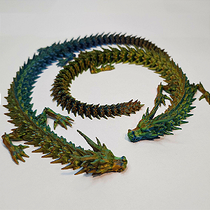 Dragão Articulado Tricolor