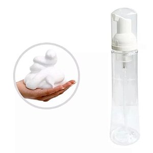 Frasco Pump Espumador 50ml Com Válvula Espumadora Para Limpeza De Cílios e Sombracelhas